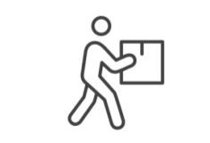 delivery icons line series